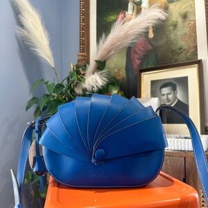 Boldrini Selleria Blue Crossbody Bag